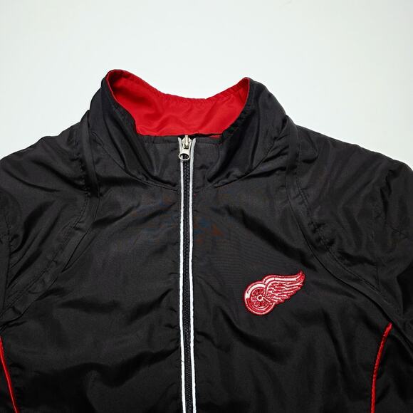 Detroit Red Wings Women’s Size Large Full-Zip Jacket w/ Removable Sleeves NHL - Picture 4 of 11
